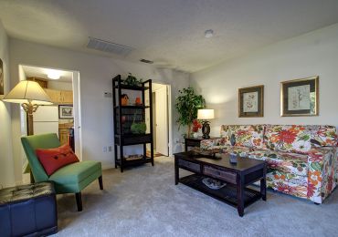 Living Room at Carlton Arms of Ocala